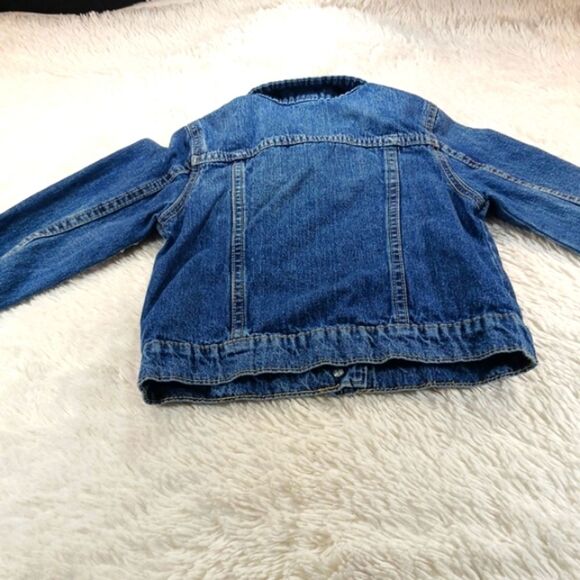 Carter Toddler Basic Denim Jacket. Blue 5T. Classic Denim Trucker Denim Jacket. - Picture 11 of 11